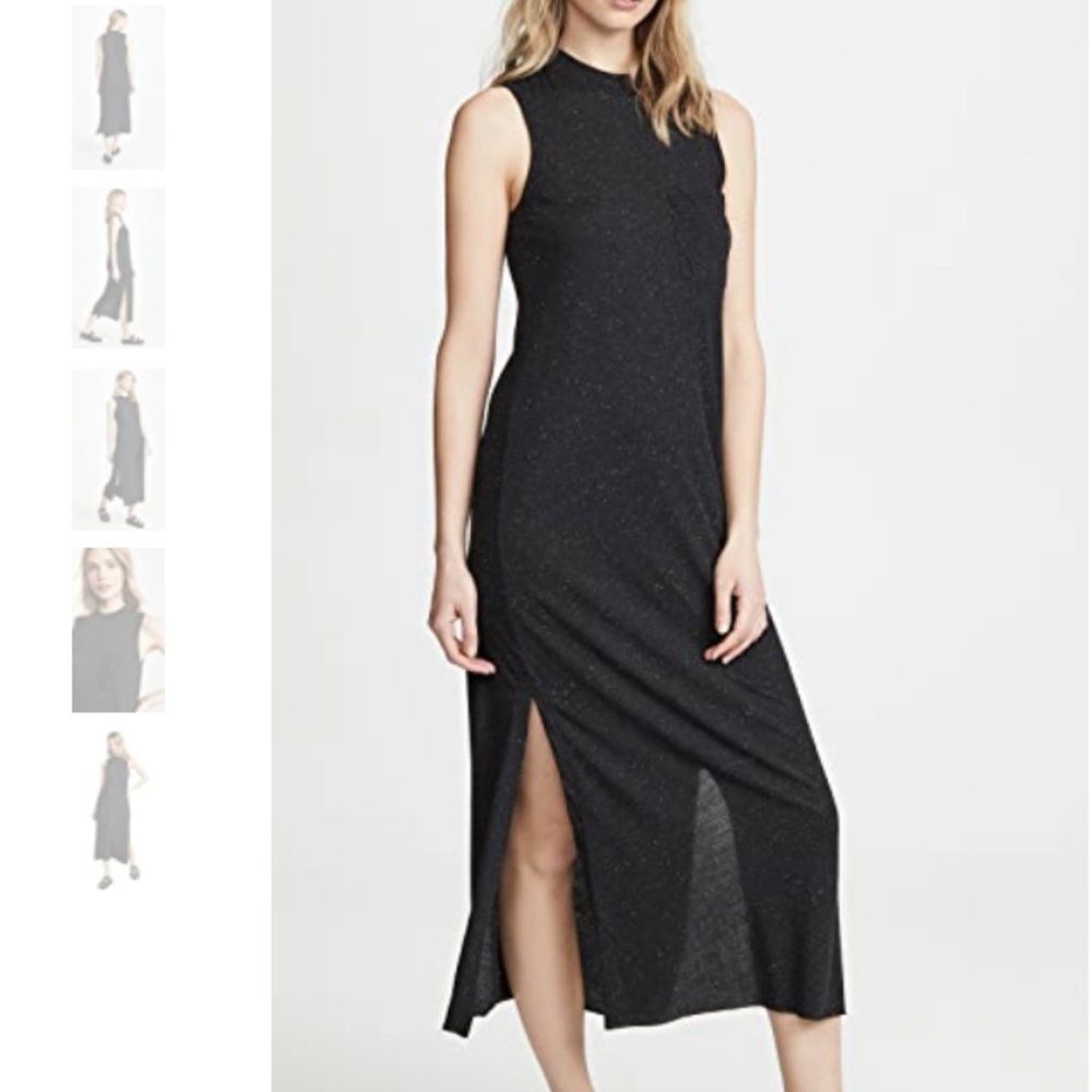 NWT - ATM Maxi Dress - Small - Charcoal Donegal